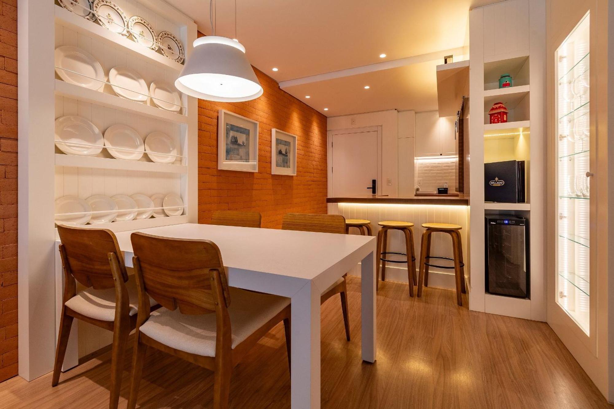 Apartamento Rosa Edificio Bellagio Canela Com Infraestrutura Completa Exterior foto